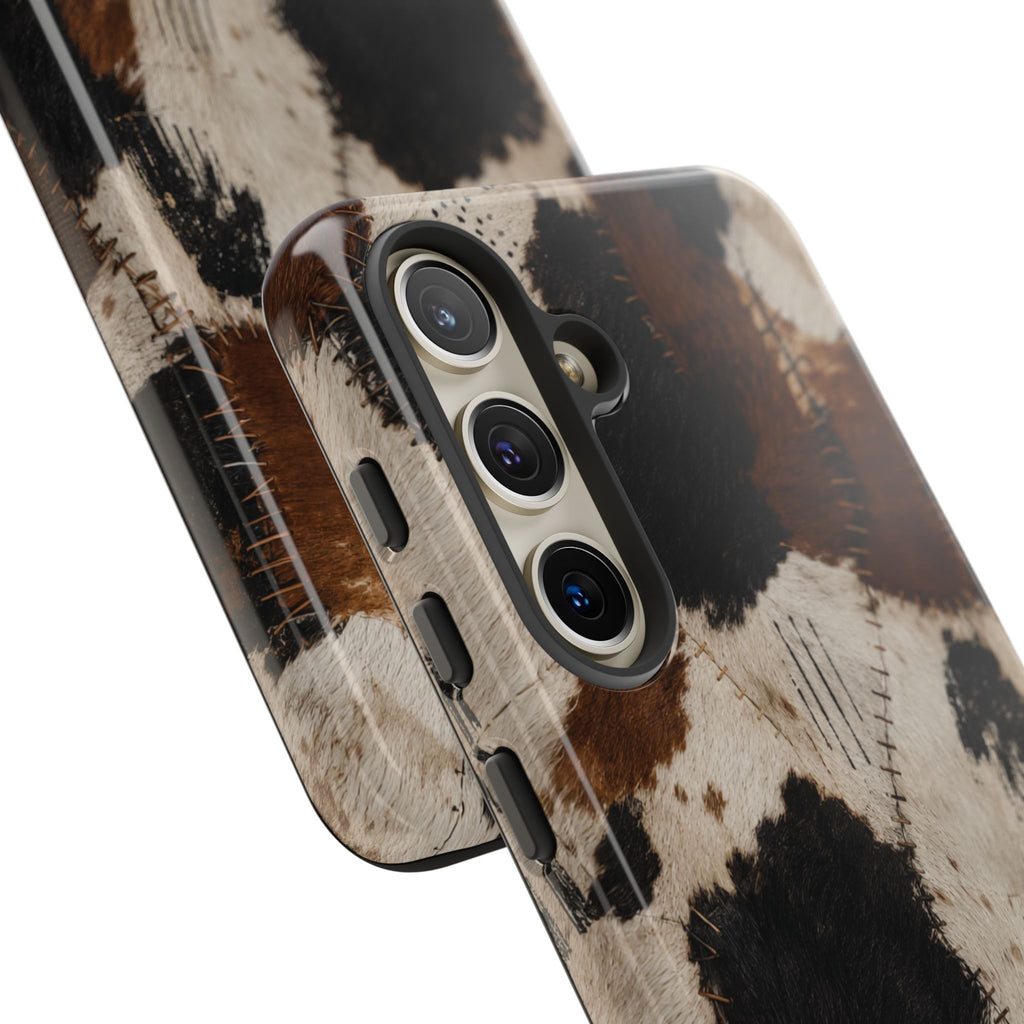 Brown & Black Animal Print Tough Case