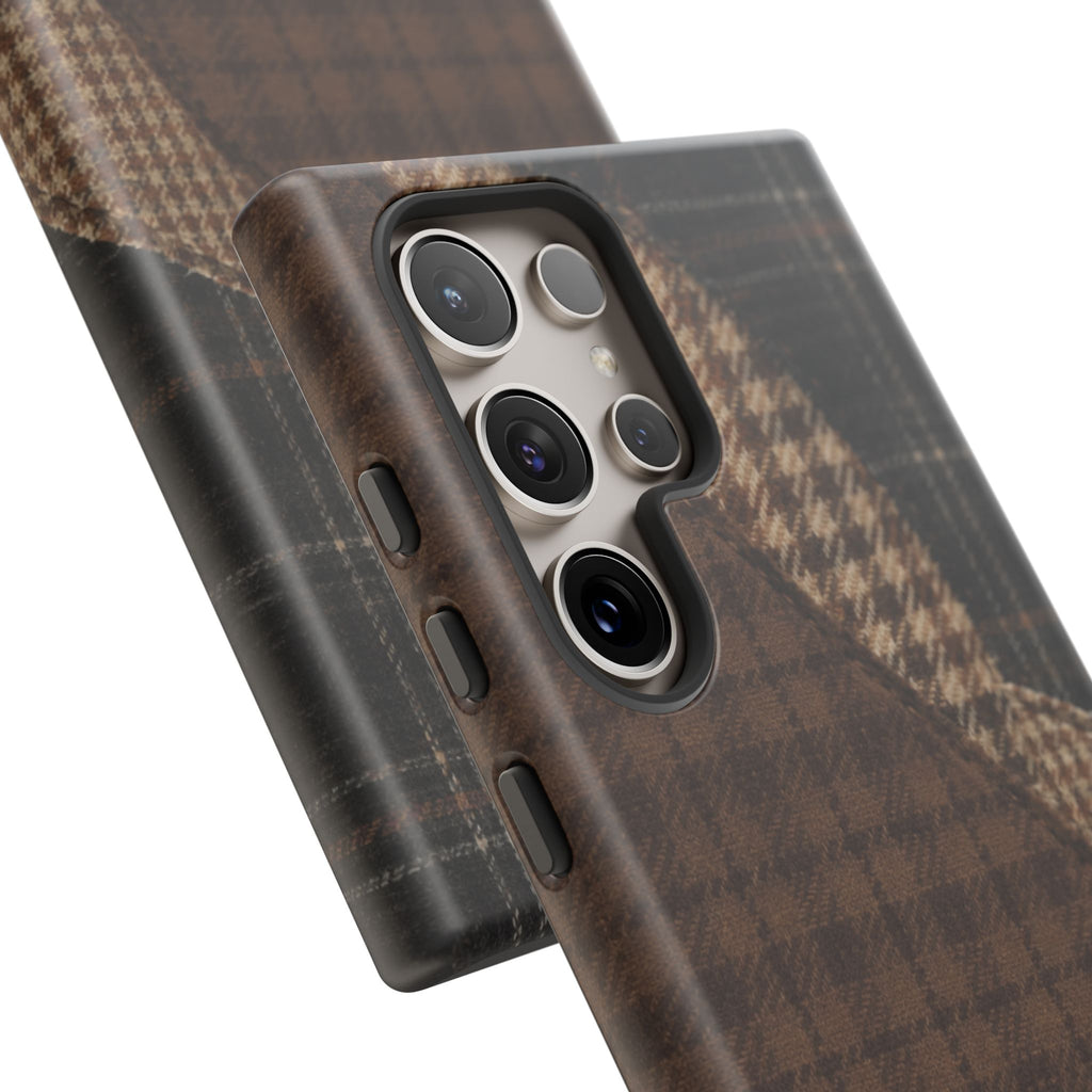 Rustic Brown Retro Tough Case