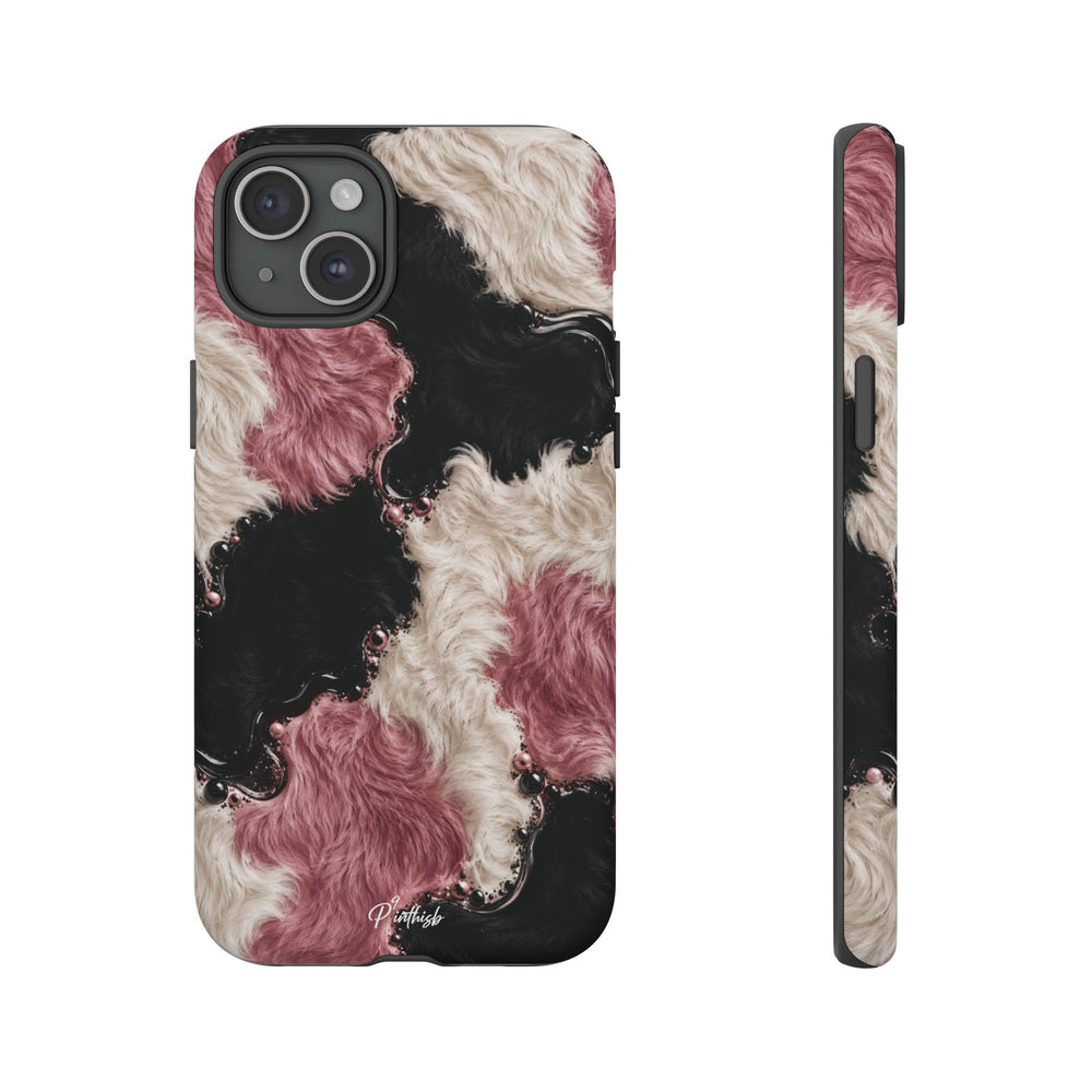 Cow Print Swirl Tough Case