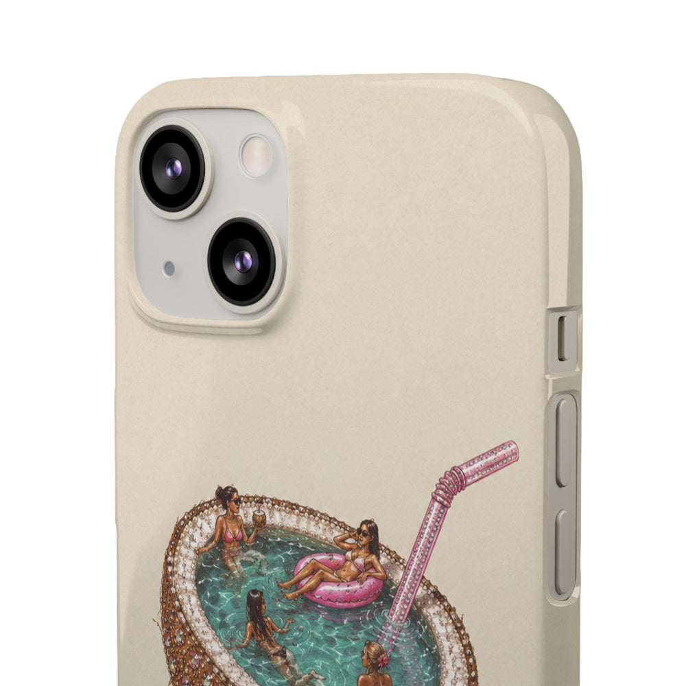 Coconut Pool Snap Phone Case