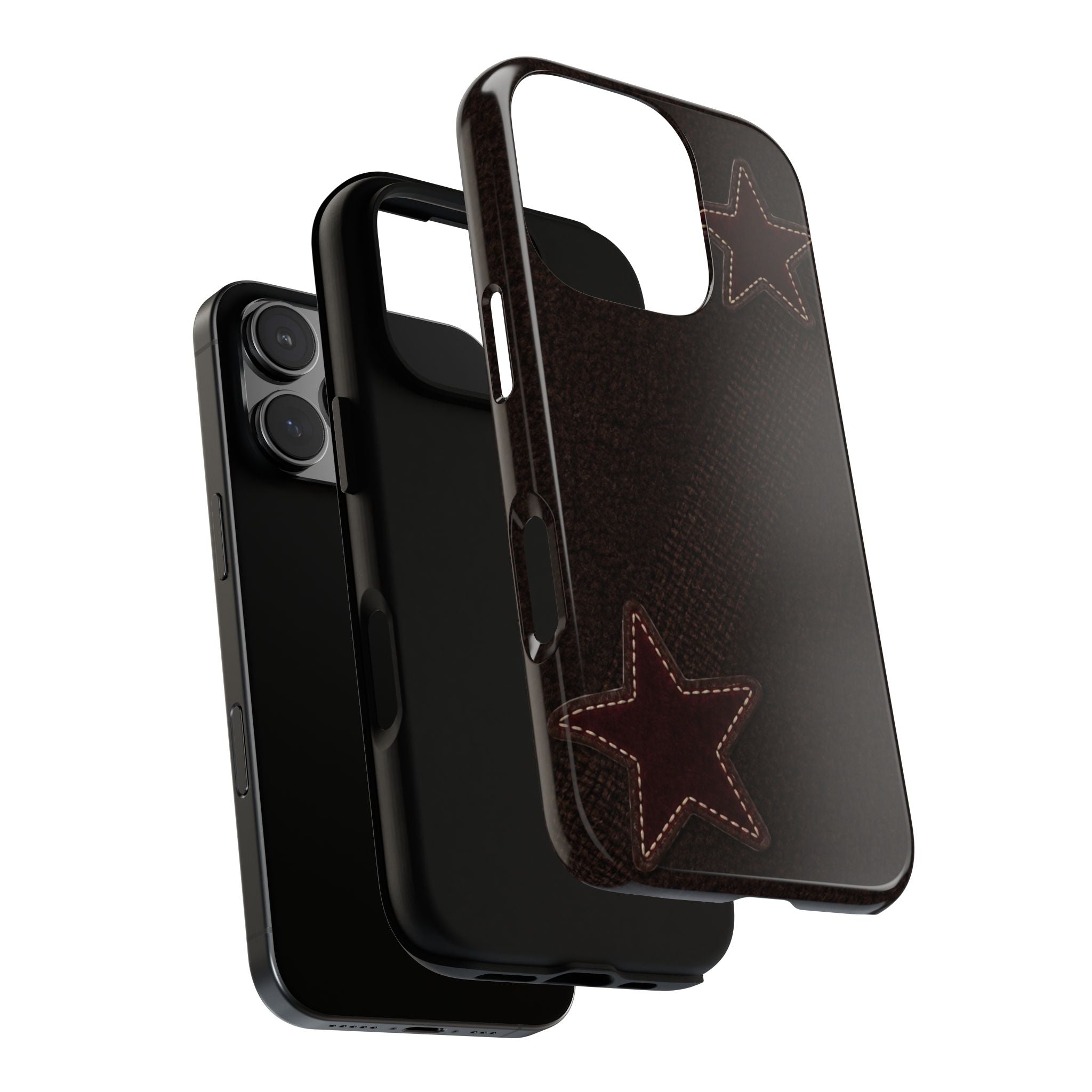Rustic Stitched Star Phone Case