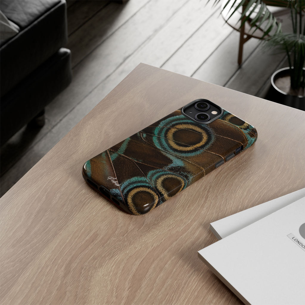 Peacock Feather Pattern Tough Case