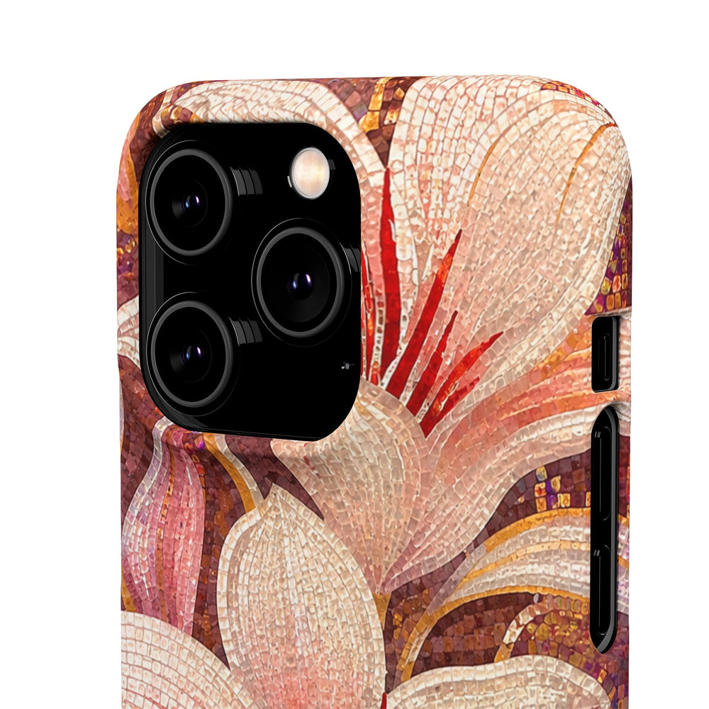 Floral Lily Snap Case