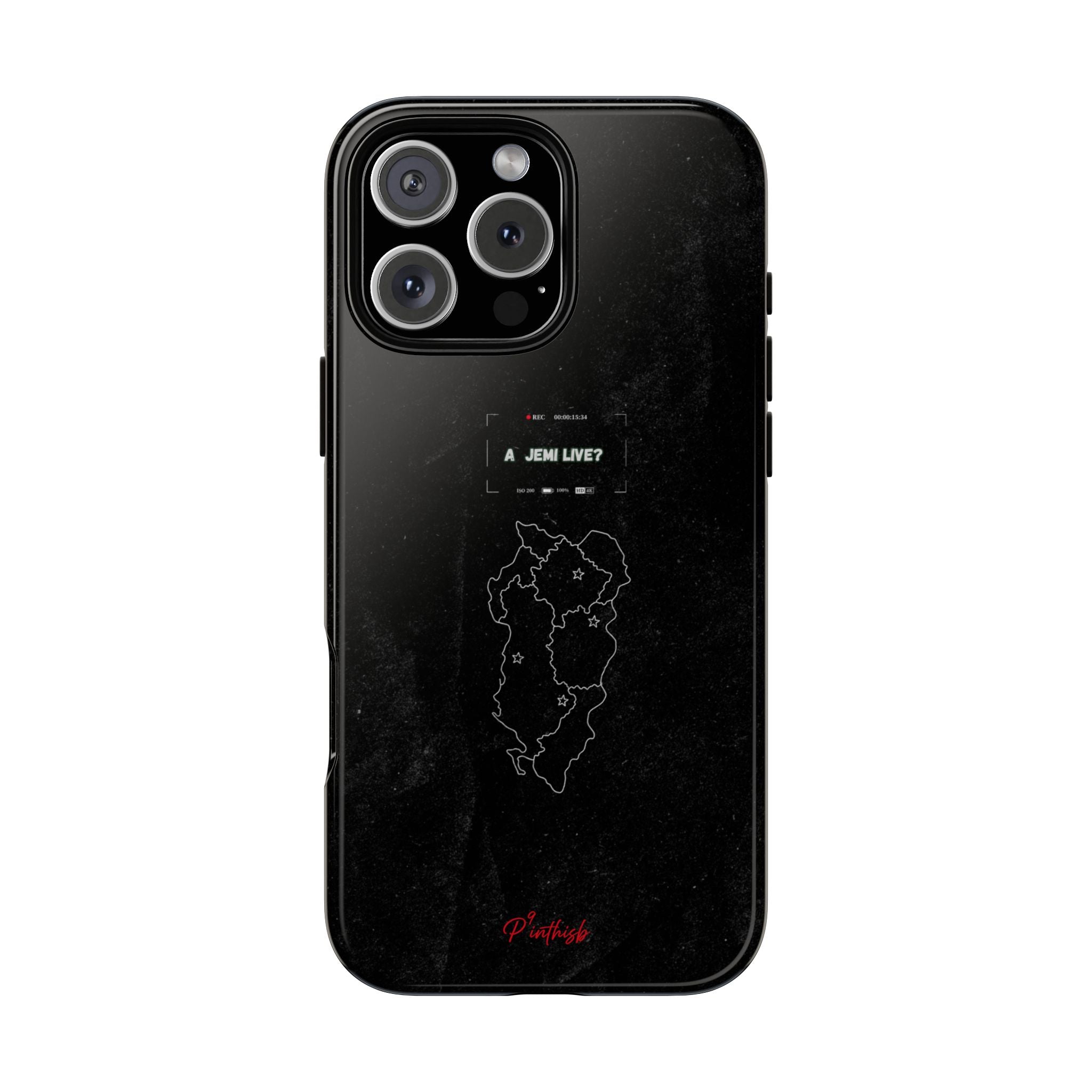 "A jemi live?" Tough Phone Case