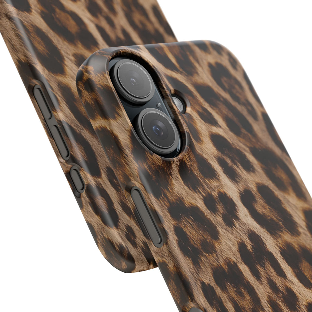 Leopard Print Snap Phone Case