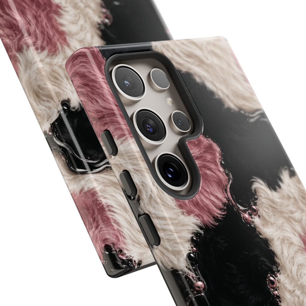 Cow Print Swirl Tough Case