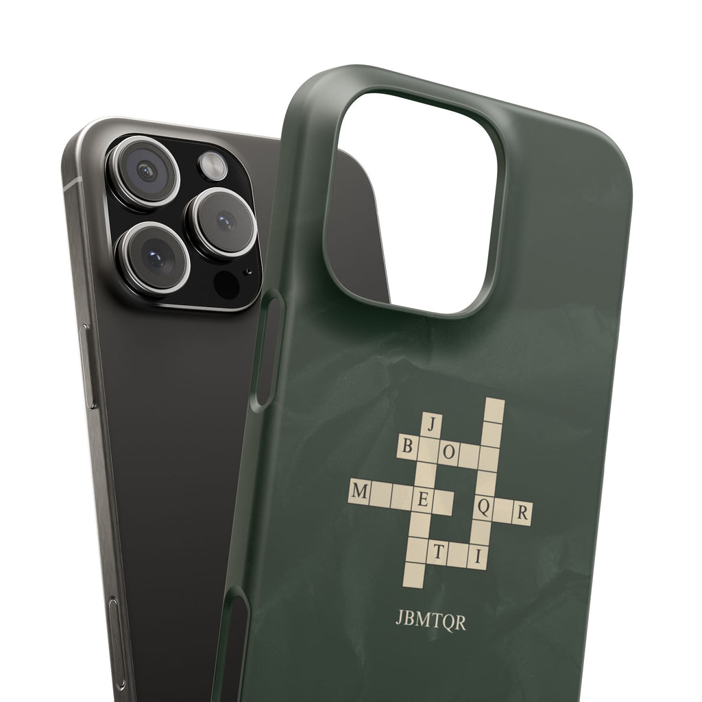 "JBMTQR crossword" Snap Phone Case