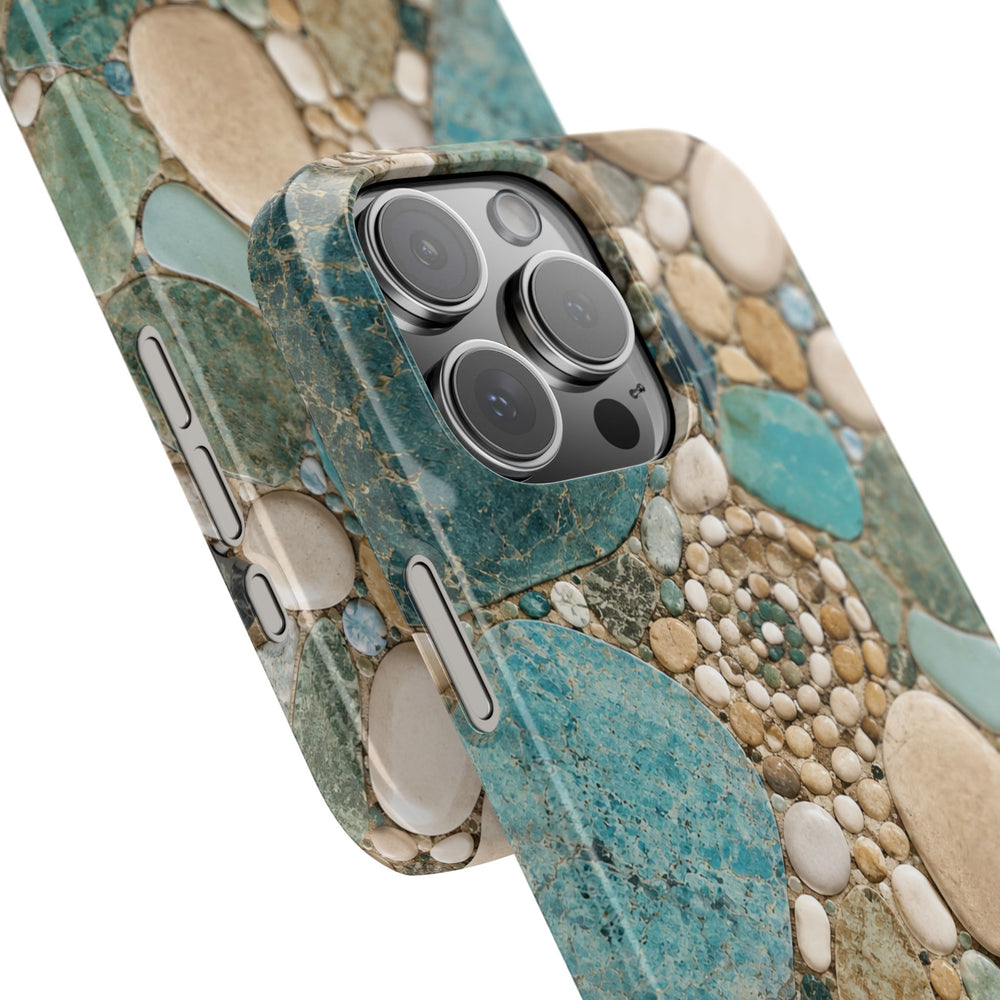 Sea Glass Mosaic Snap Case