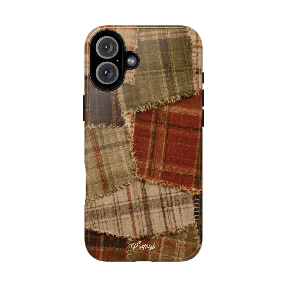 Rustic Fall Patchwork Tough Case