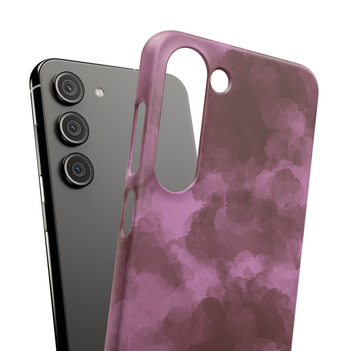 Purple Rain Snap Phone Case