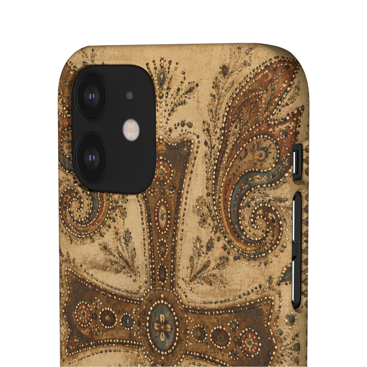Cross Paisley Snap Case