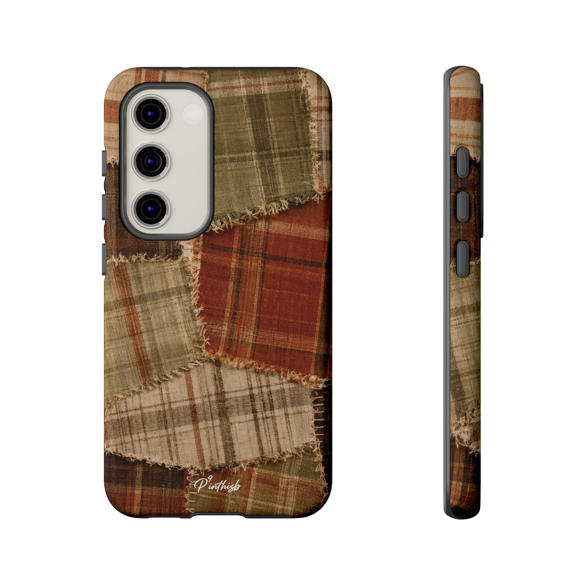Rustic Fall Patchwork Tough Case