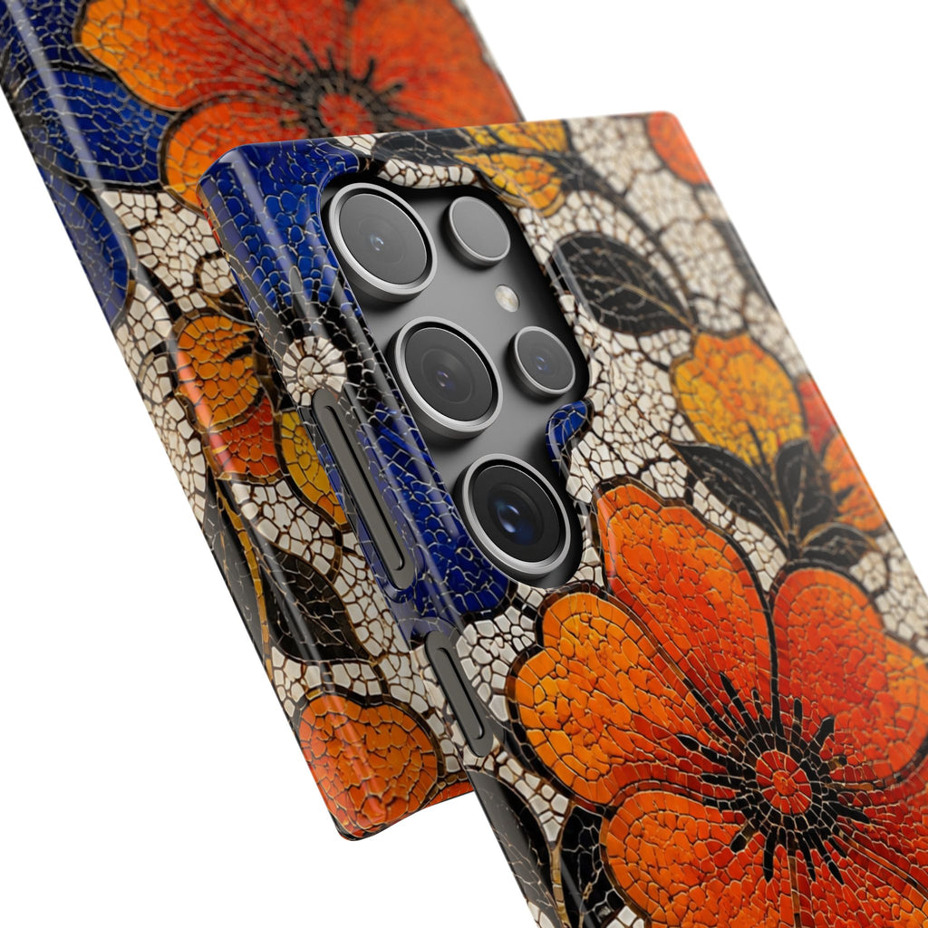 Floral Mosaic Snap Case
