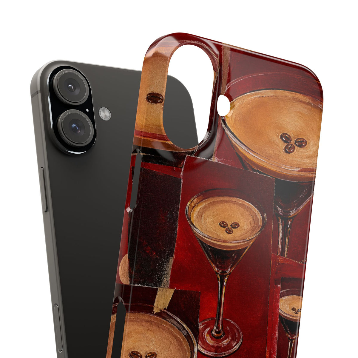 Espresso Martini Snap Phone Case