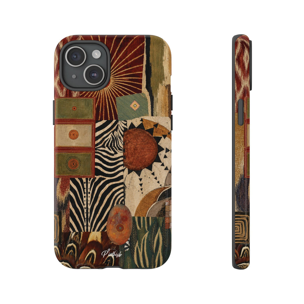 Abstract Boho Collage Tough Case