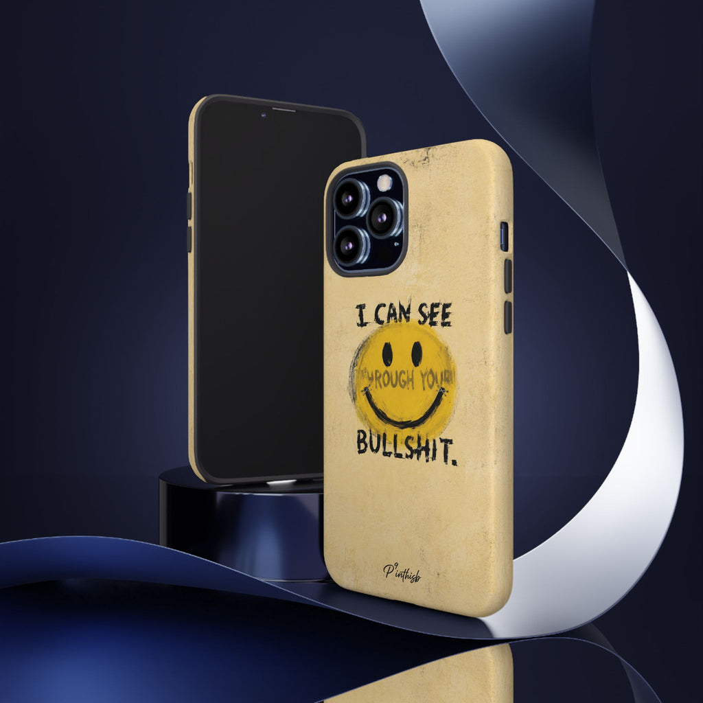Smiley Anti-BS Tough Case