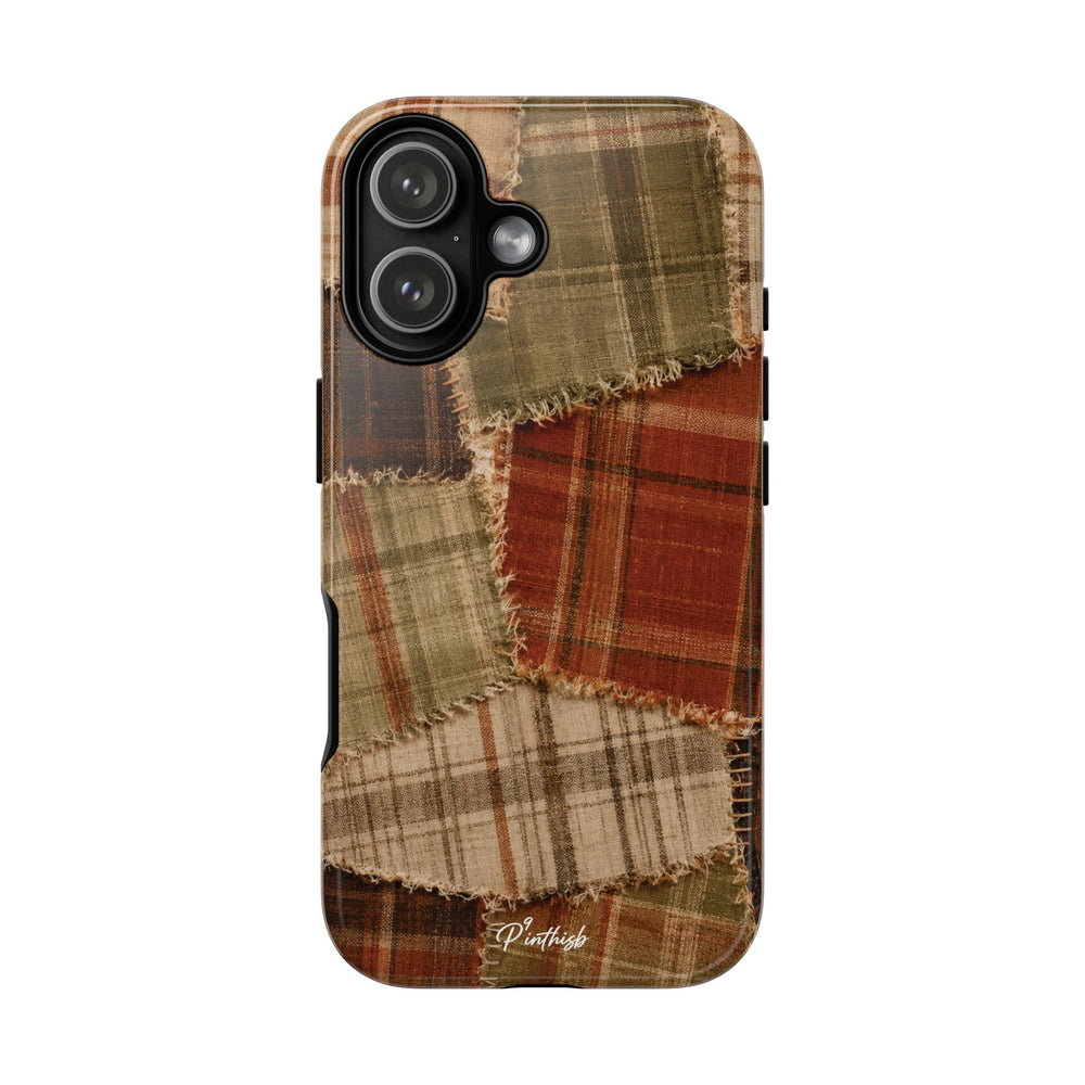 Rustic Fall Patchwork Tough Case