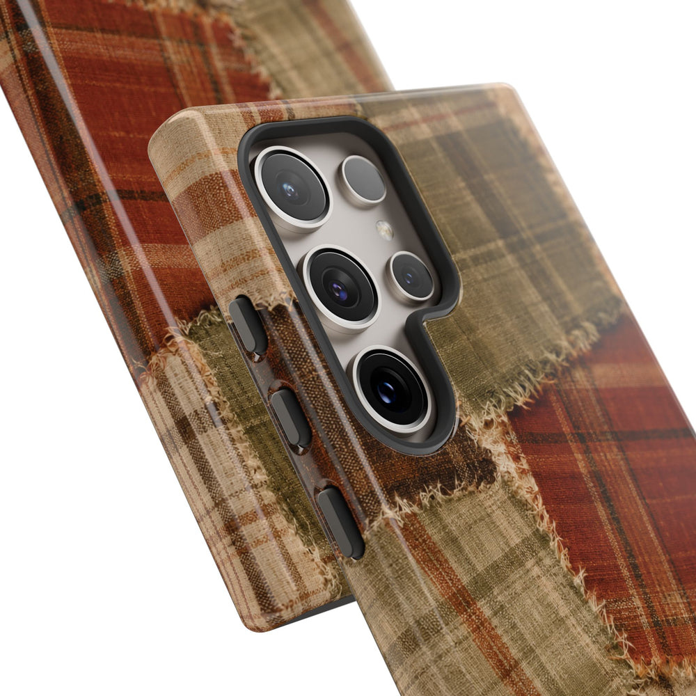 Rustic Fall Patchwork Tough Case