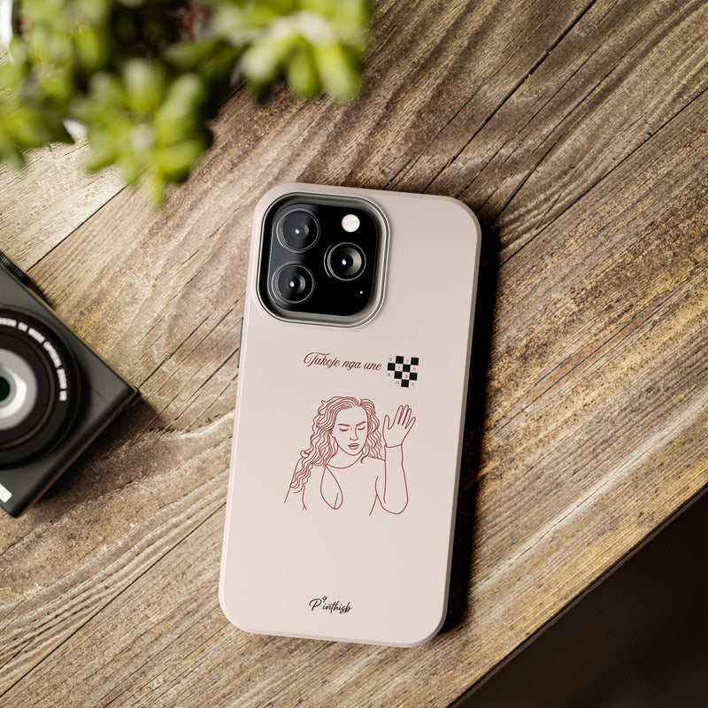 phone case with Teuta selimi meme